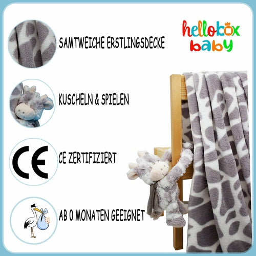 Blue Gift Box for a Newborn Baby Boy.