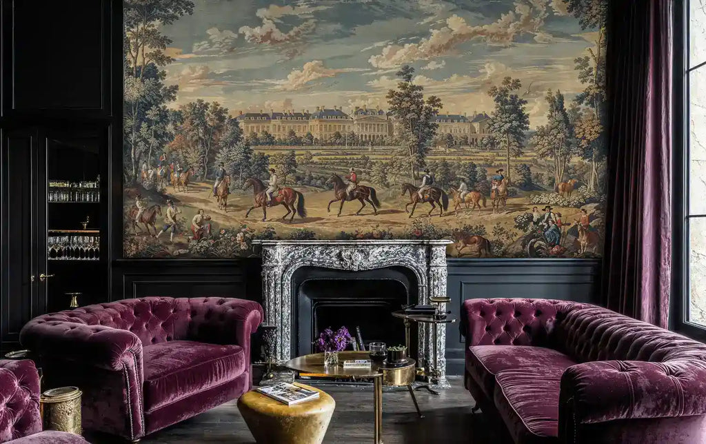 French Countryside Tapestry Wall Mural