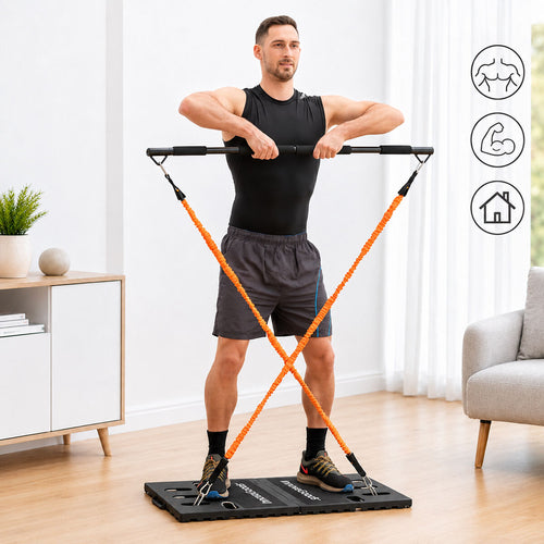 Integrated Portable Training System with Exercise Guide Gympak Max