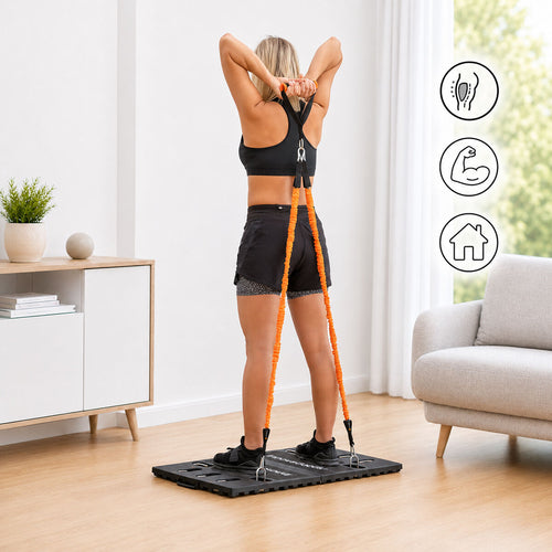 Integrated Portable Training System with Exercise Guide Gympak Max